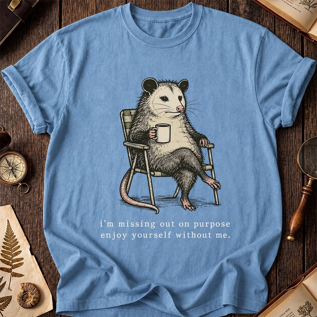 On Purpose Possum T-Shirt product image 4