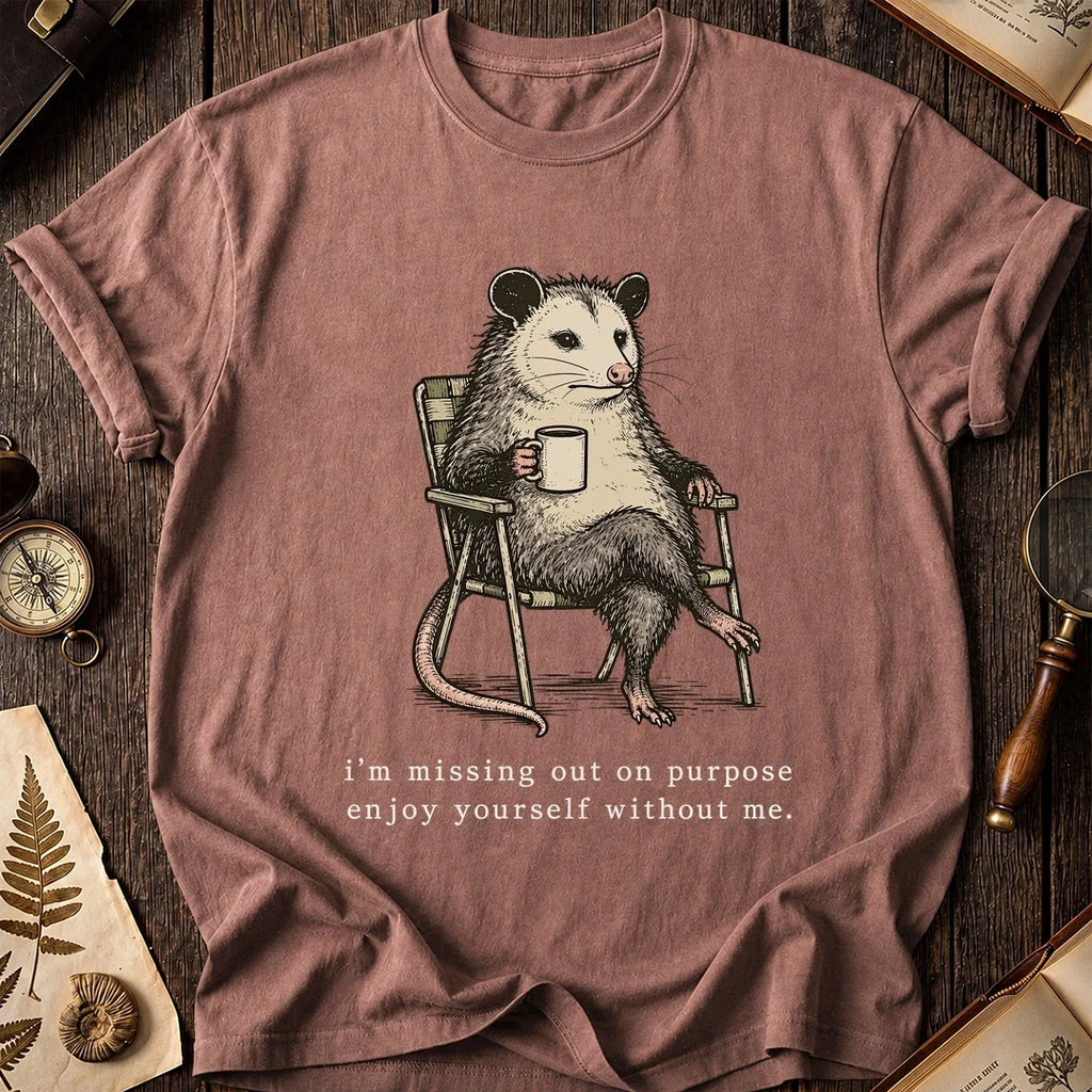 On Purpose Possum T-Shirt product image 8