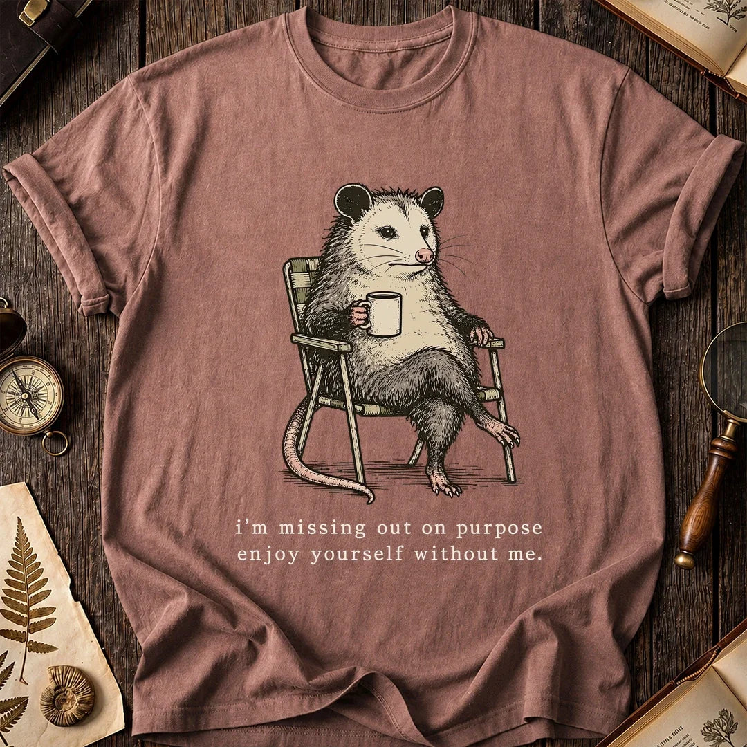 On Purpose Possum T-Shirt product image 8