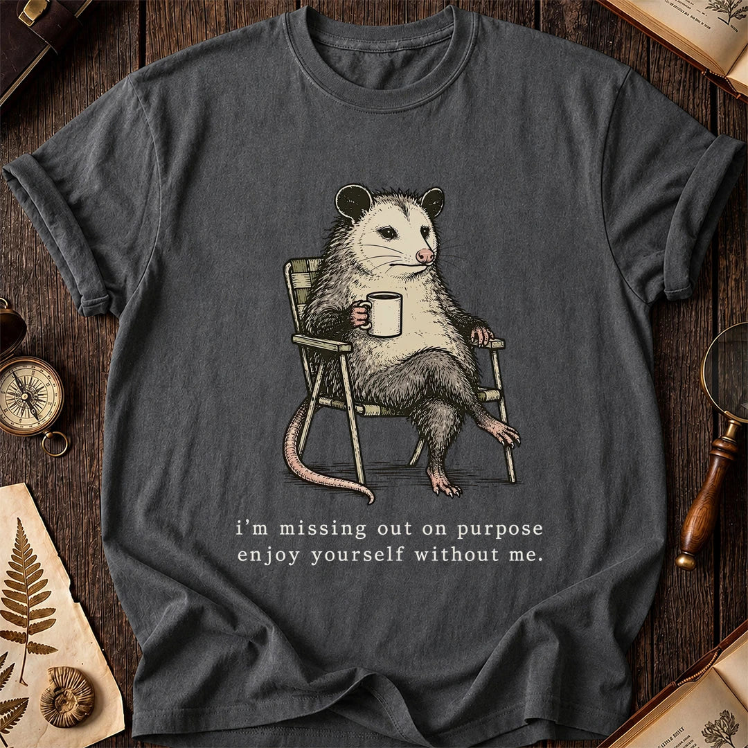 On Purpose Possum T-Shirt product image 6