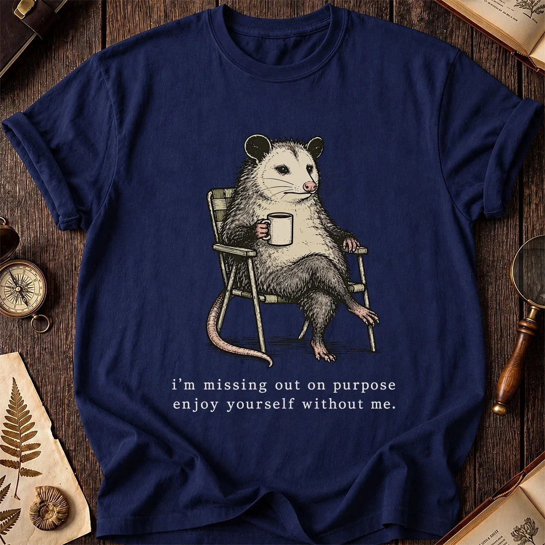 On Purpose Possum T-Shirt product image 7
