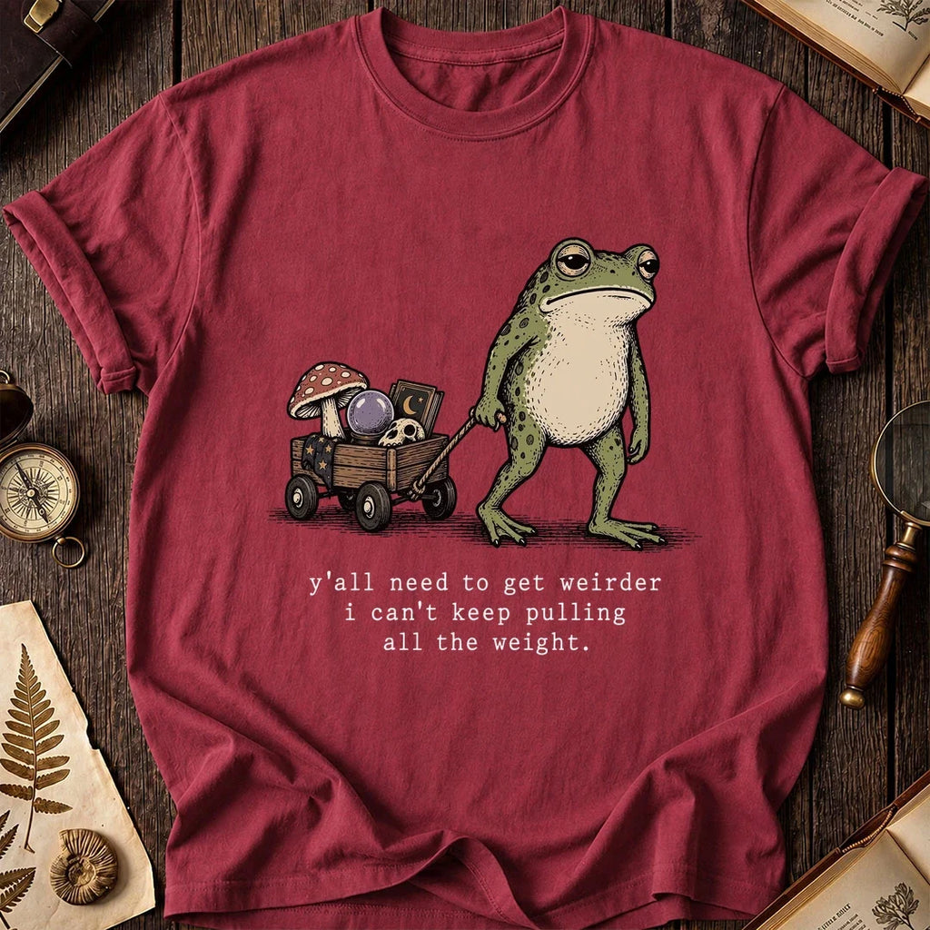 Pulling Weight Frog T-Shirt product image 5