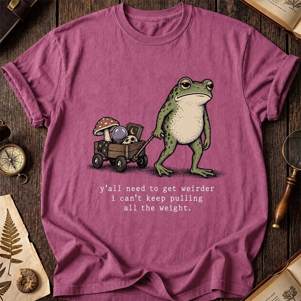 Pulling Weight Frog T-Shirt product image 3