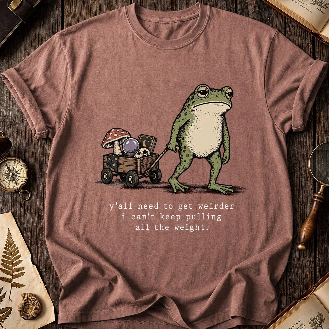 Pulling Weight Frog T-Shirt product image 8