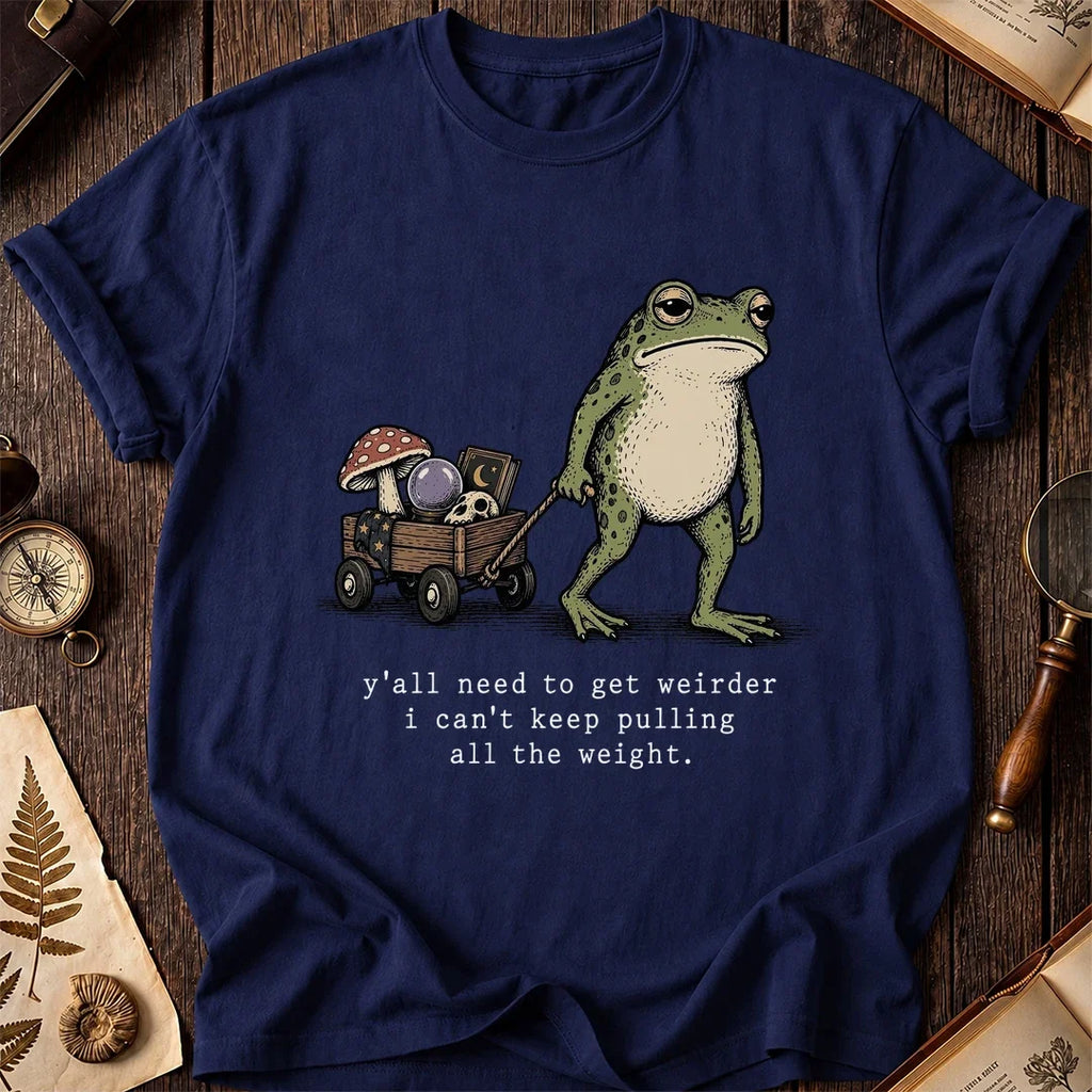 Pulling Weight Frog T-Shirt product image 7