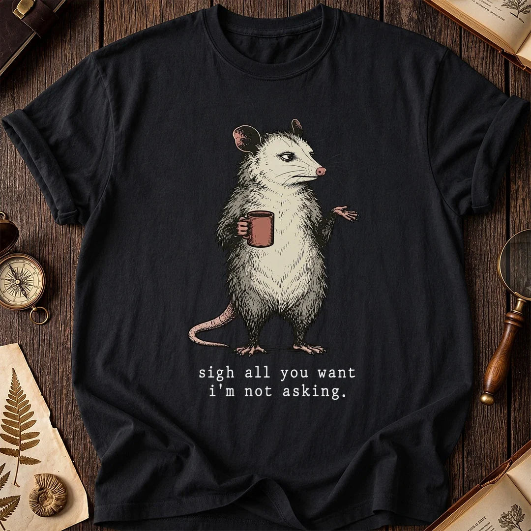 Sigh Away Possum T-Shirt product image 2