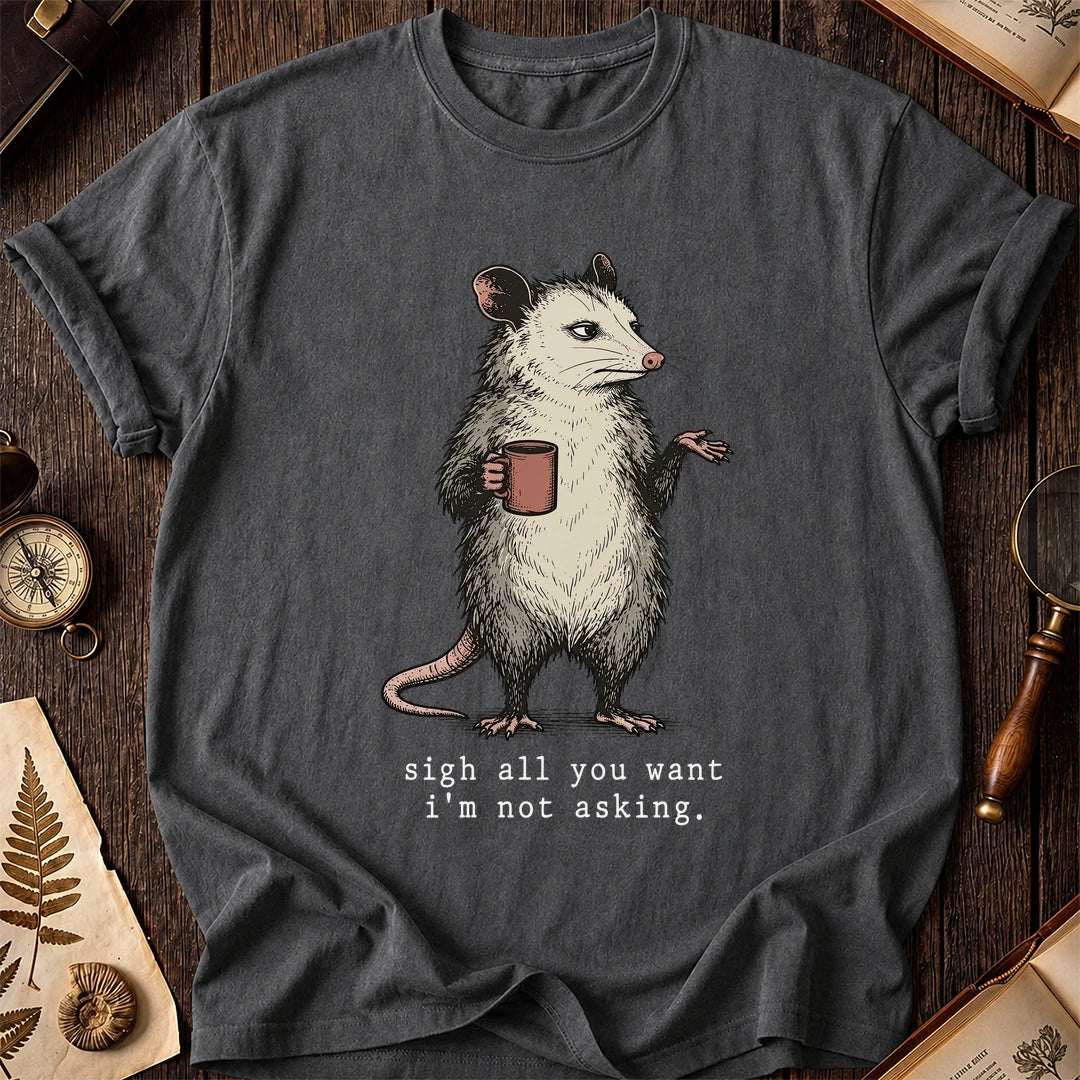 Sigh Away Possum T-Shirt product image 6