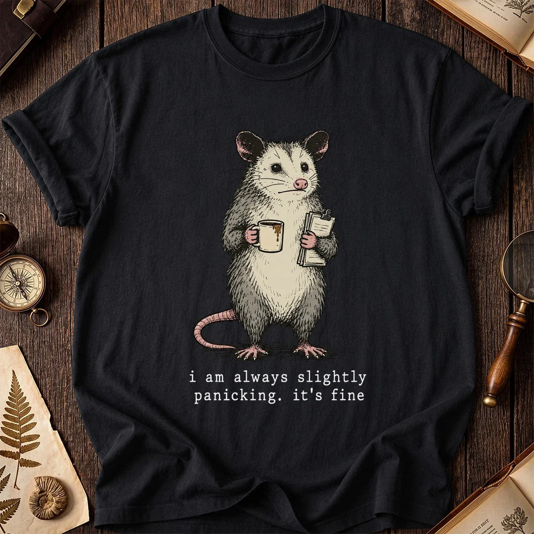 Slight Panic Possum T-Shirt product image 2