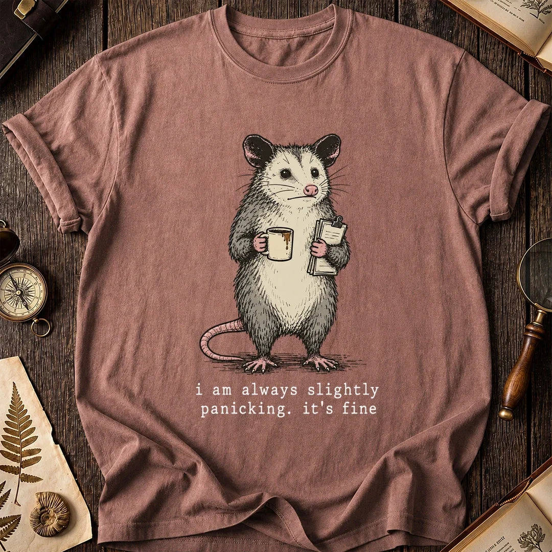 Slight Panic Possum T-Shirt product image 8
