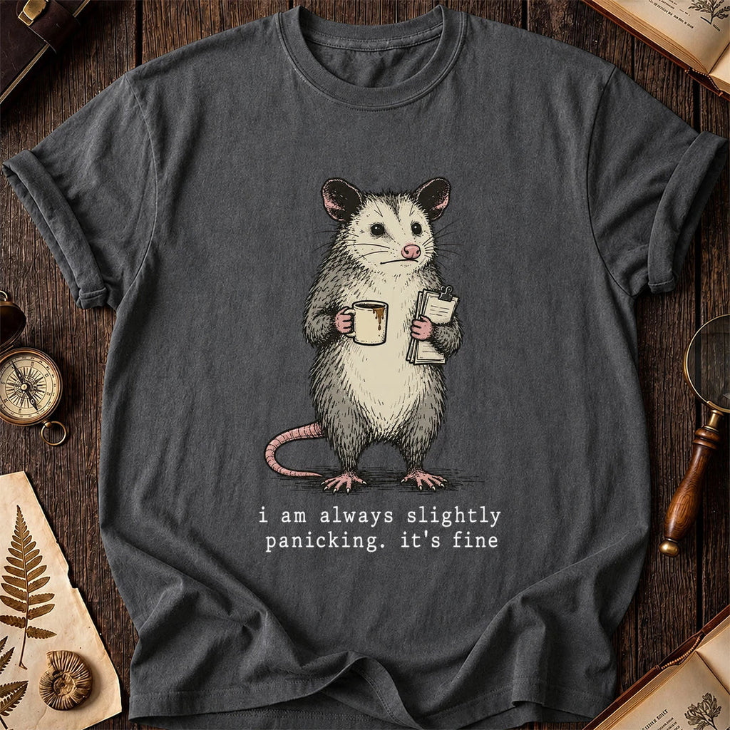 Slight Panic Possum T-Shirt product image 6