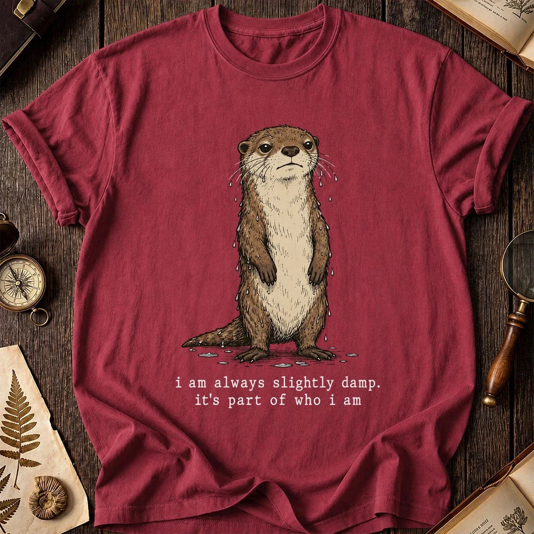 Slightly Damp Otter T-Shirt product image 4
