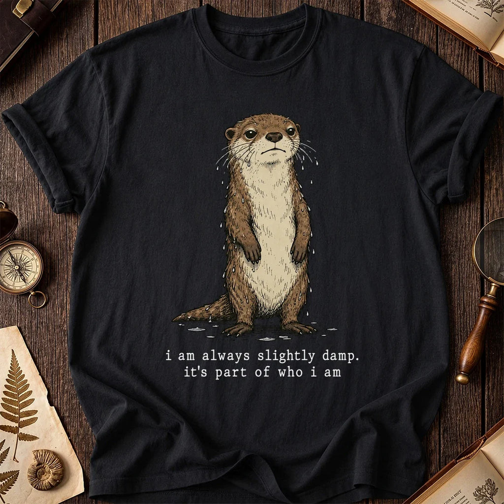 Slightly Damp Otter T-Shirt product image 2