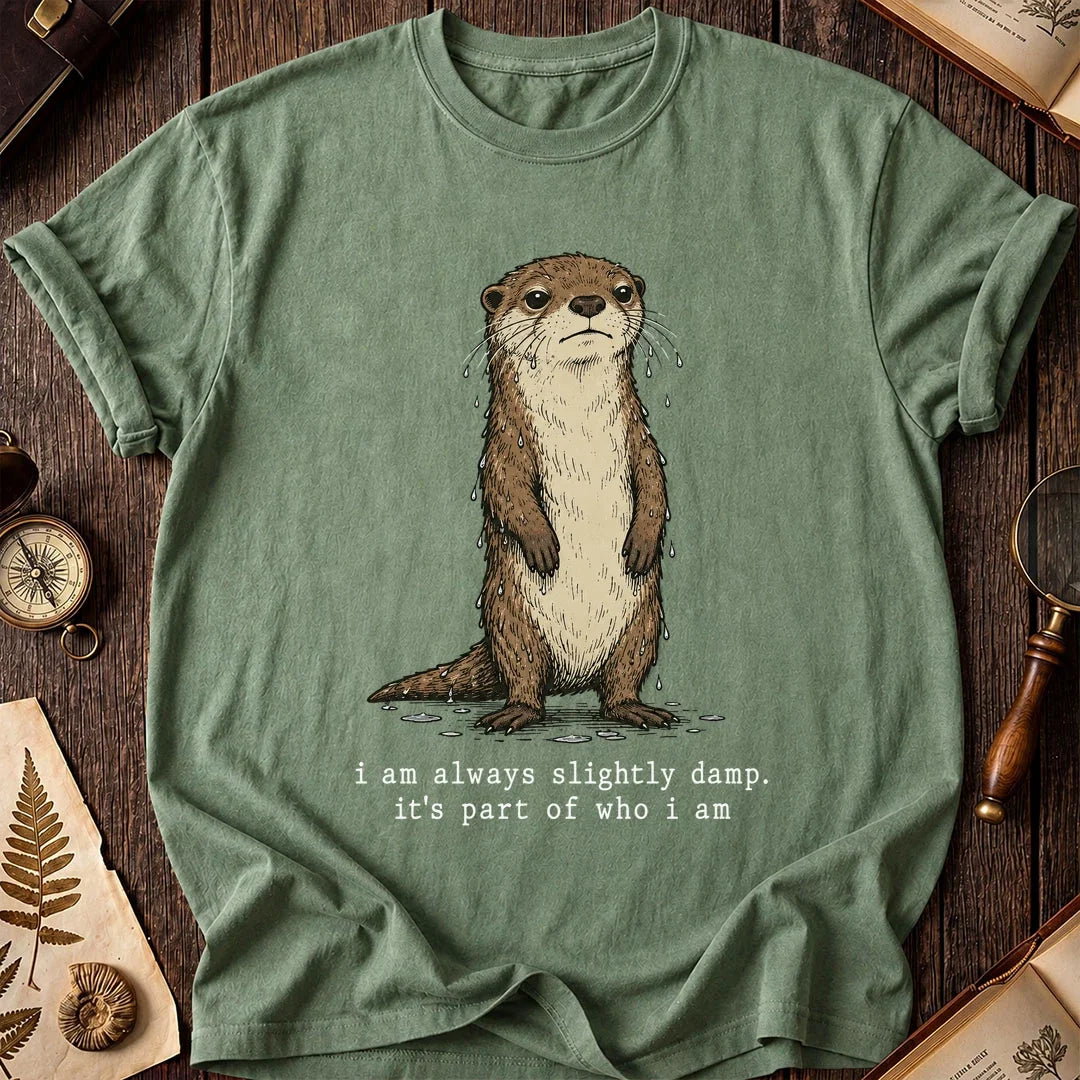Slightly Damp Otter T-Shirt product image 5