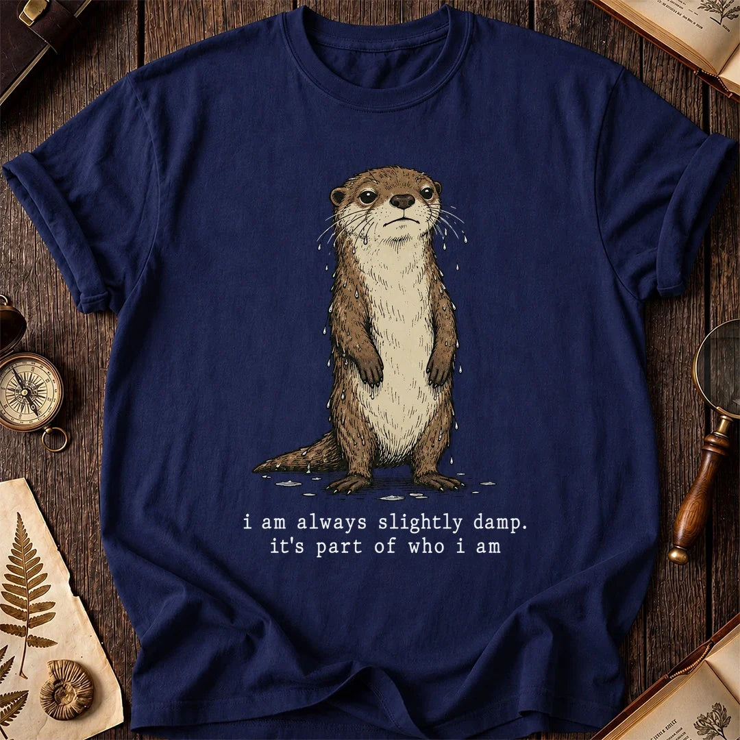 Slightly Damp Otter T-Shirt product image 7
