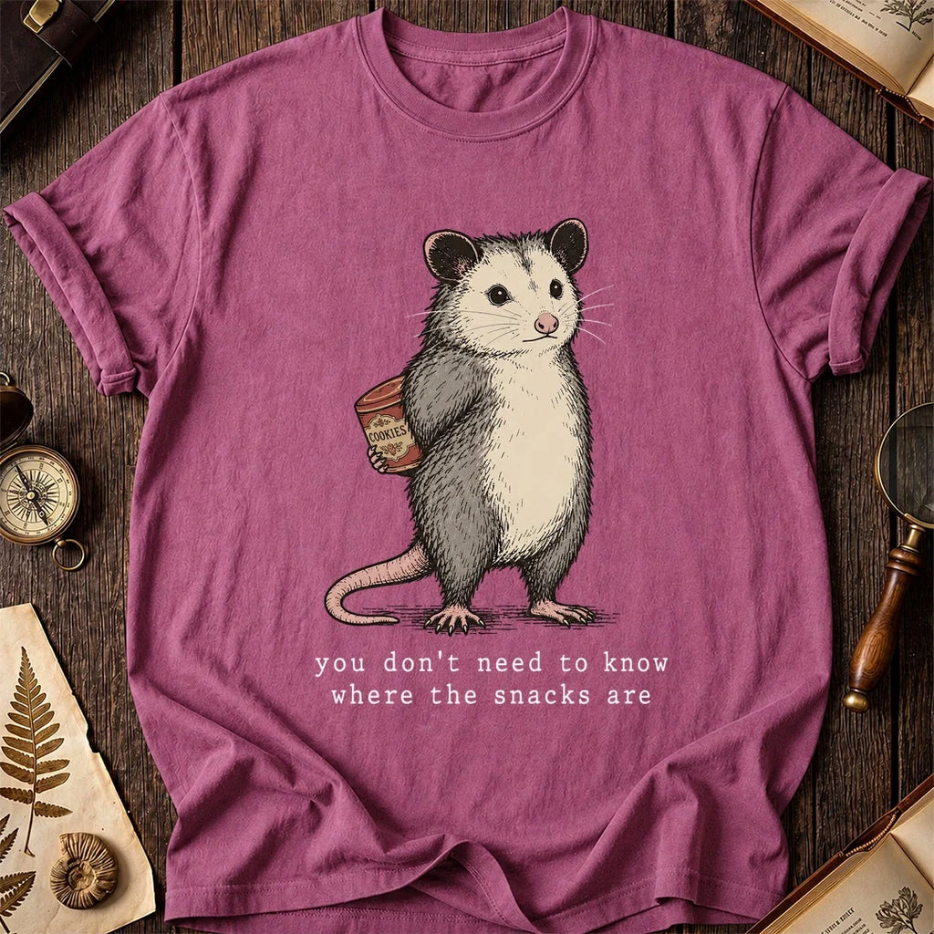 Snack Secret Possum T-Shirt product image 3