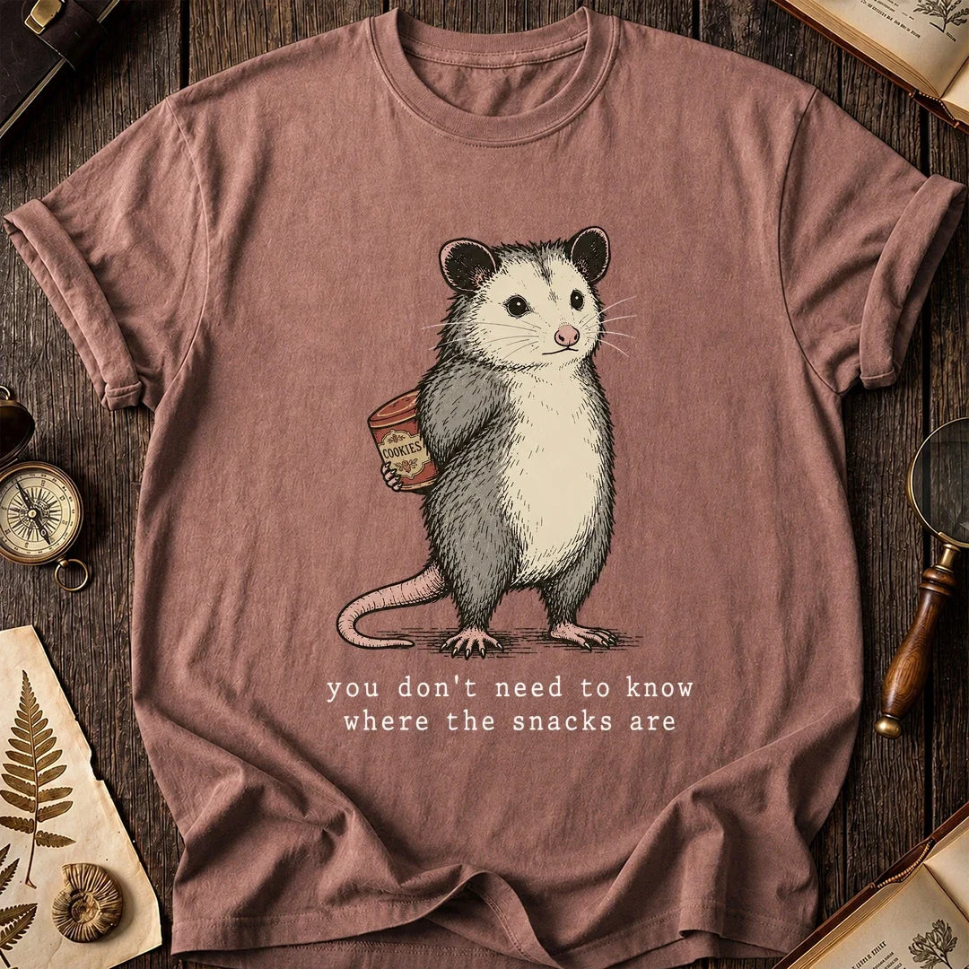 Snack Secret Possum T-Shirt product image 8