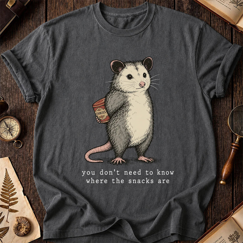Snack Secret Possum T-Shirt product image 6
