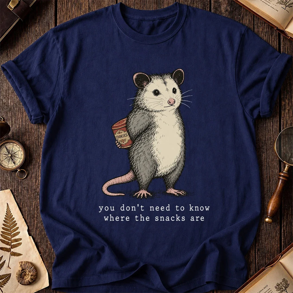 Snack Secret Possum T-Shirt product image 7