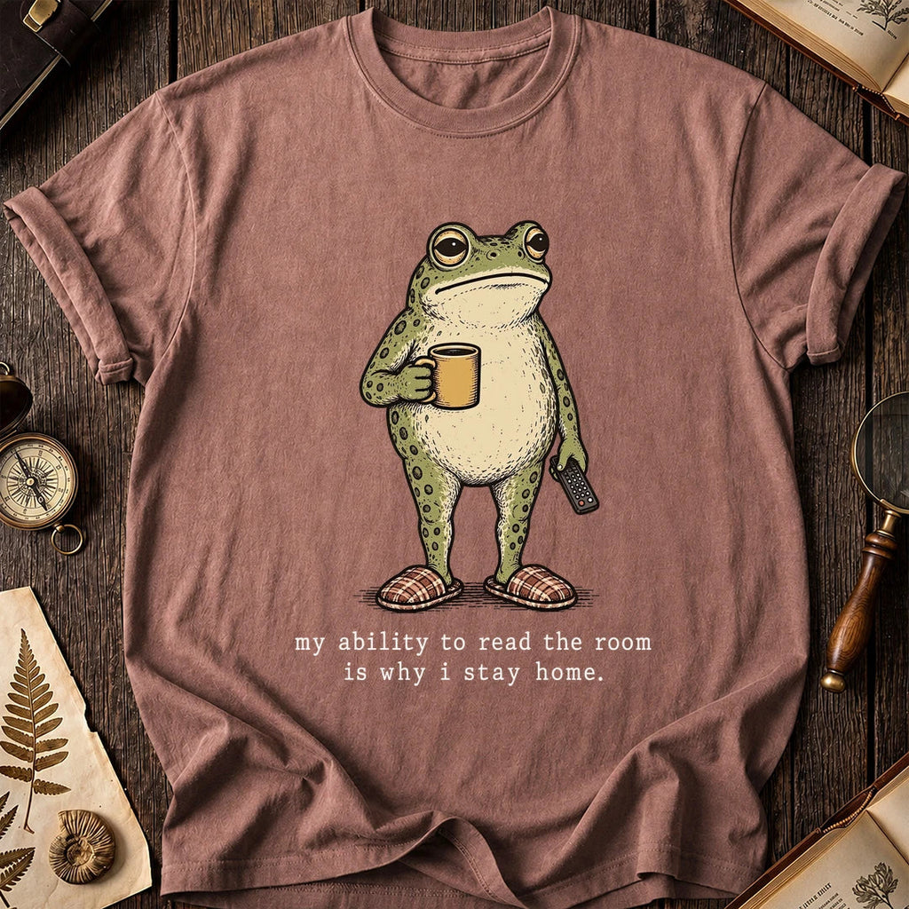 Staying Home Frog T-Shirt product image 8