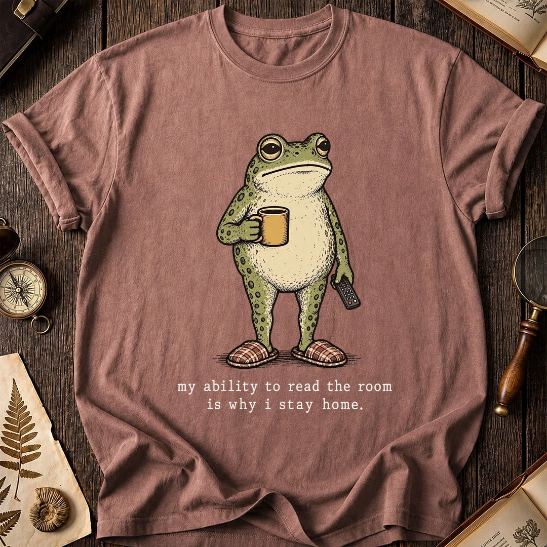 Staying Home Frog T-Shirt product image 8