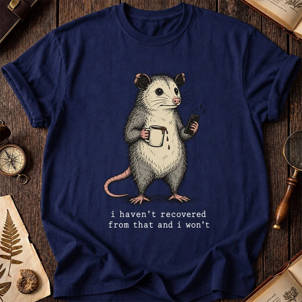 Still Tired Possum T-Shirt product image 7