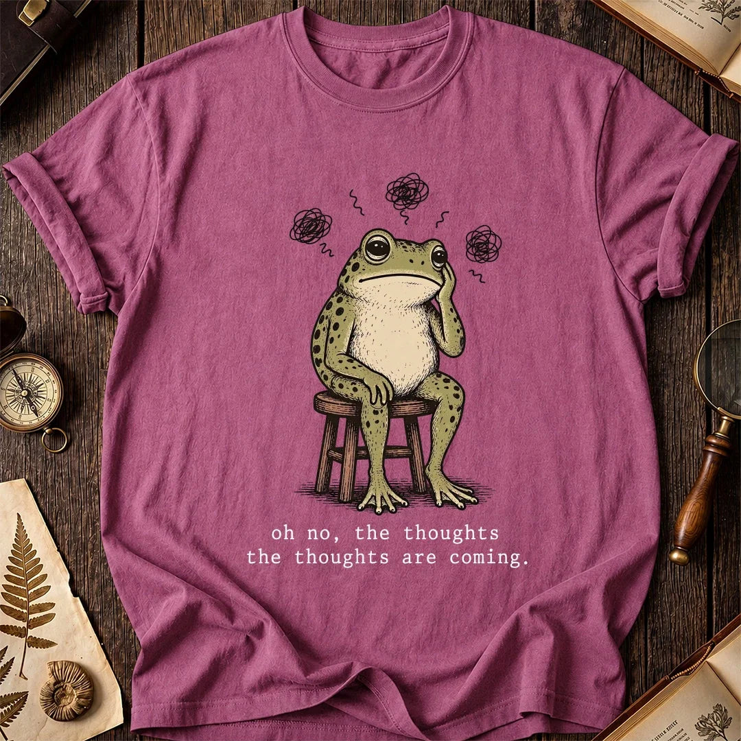 Thoughts Coming Frog T-Shirt product image 3