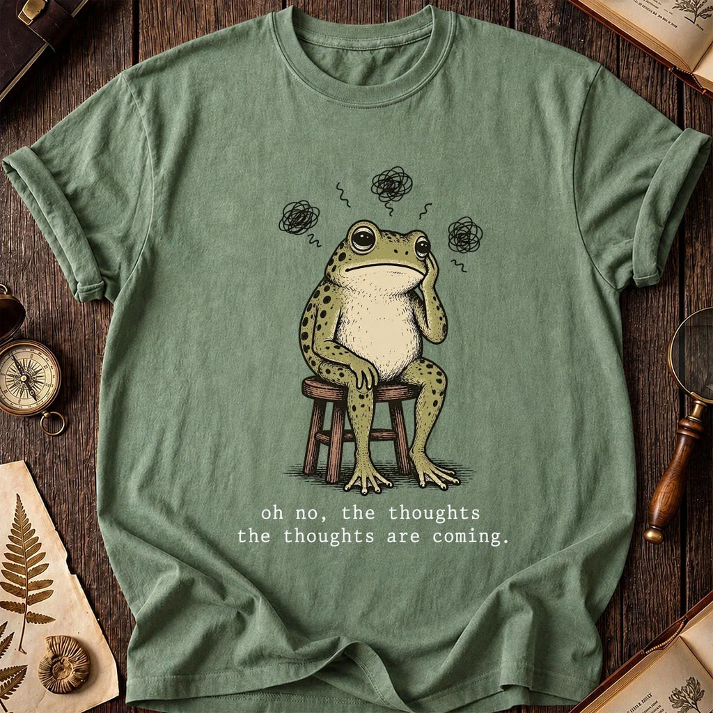 Thoughts Coming Frog T-Shirt product image 1