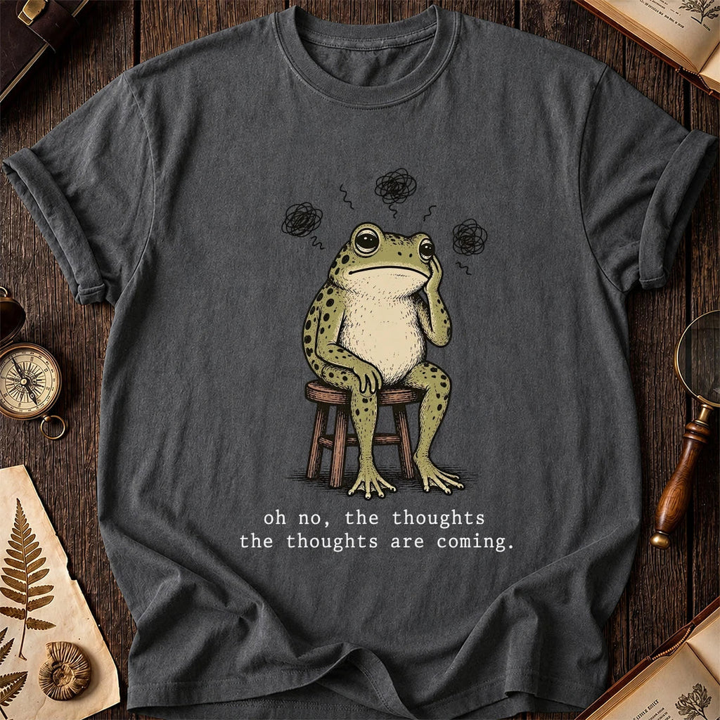 Thoughts Coming Frog T-Shirt product image 6