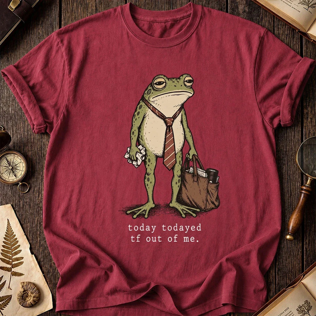 Todayed Out Frog T-Shirt product image 5