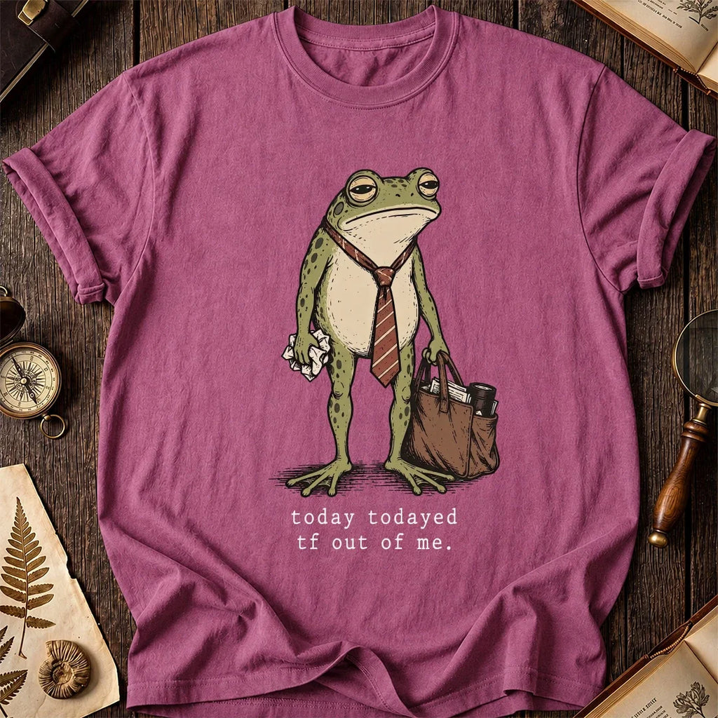 Todayed Out Frog T-Shirt product image 3