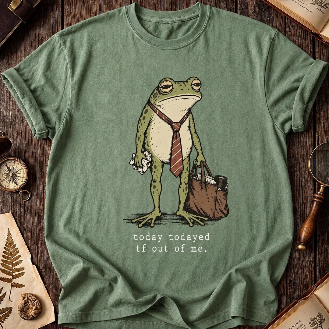 Todayed Out Frog T-Shirt product image 1