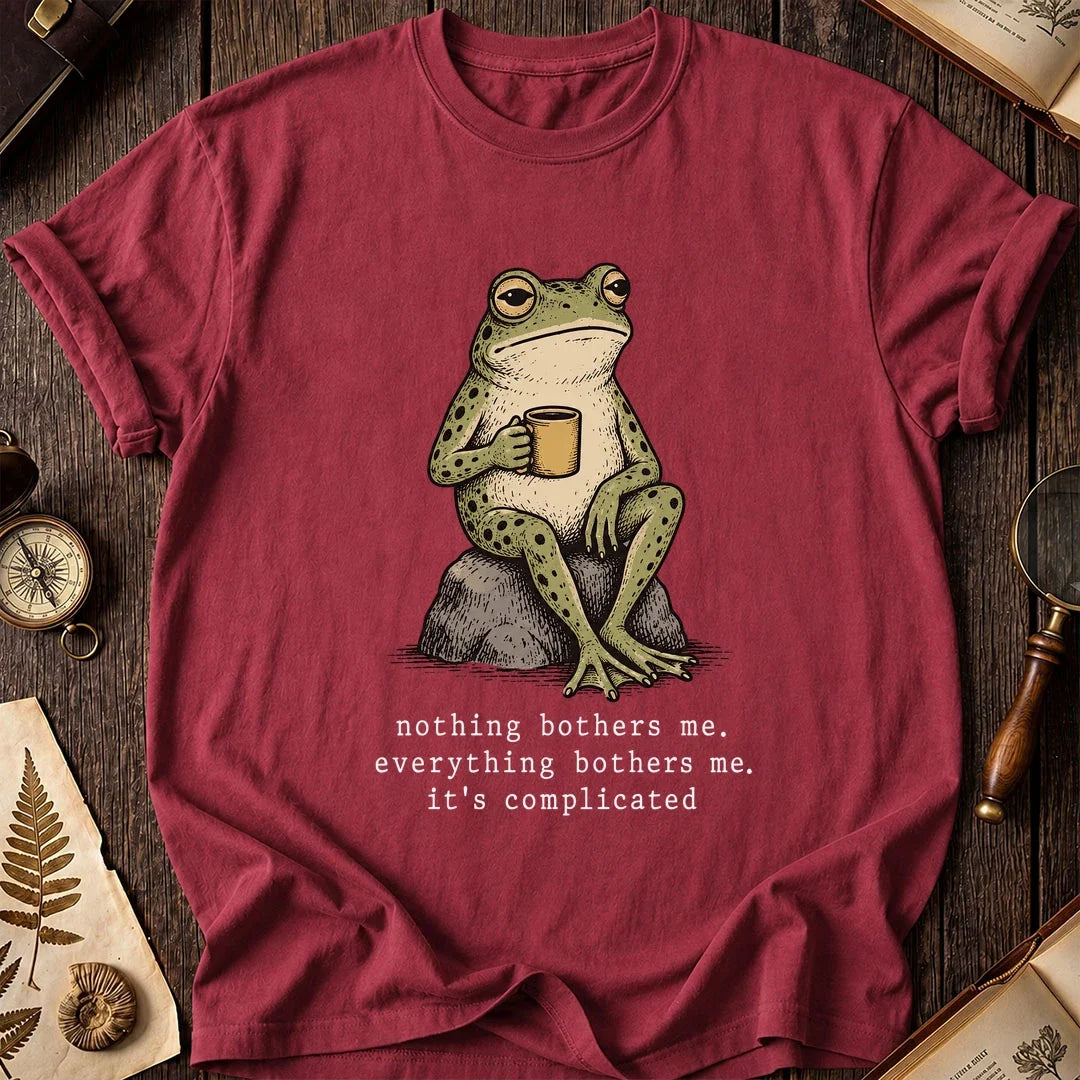 Unbothered Frog T-Shirt product image 5