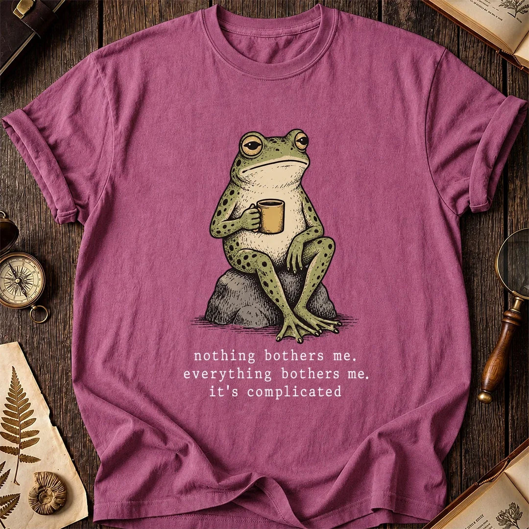 Unbothered Frog T-Shirt product image 2