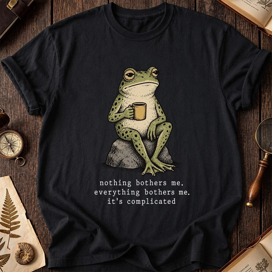 Unbothered Frog T-Shirt product image 3