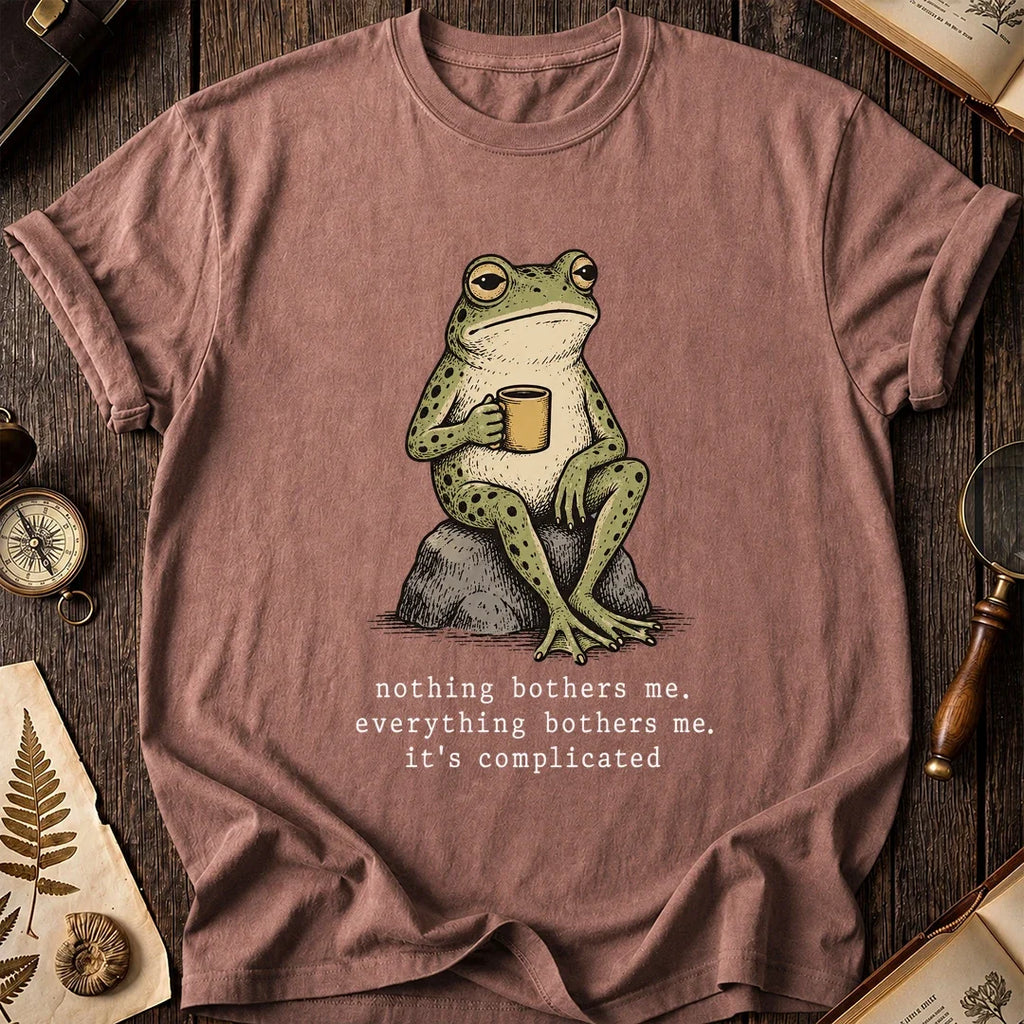 Unbothered Frog T-Shirt product image 8