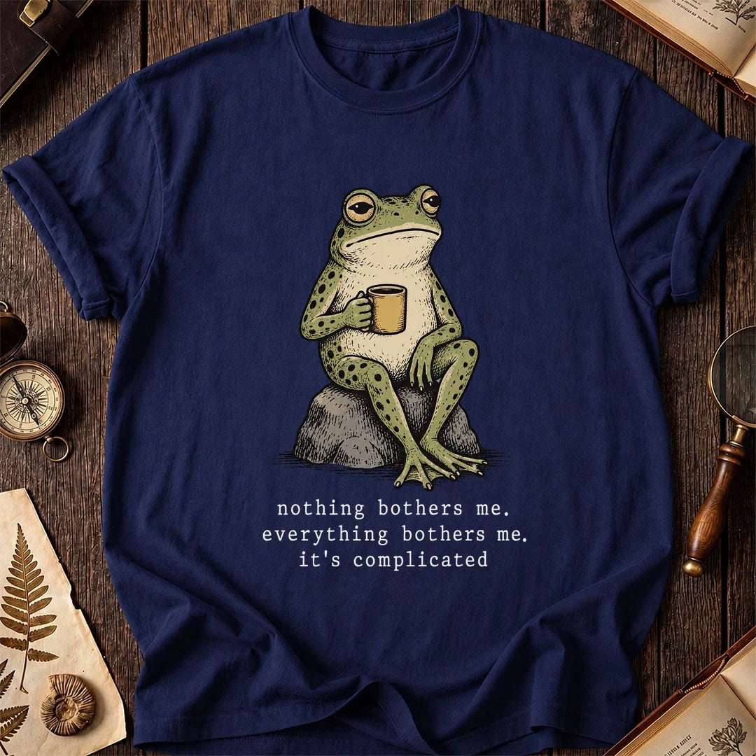 Unbothered Frog T-Shirt product image 7
