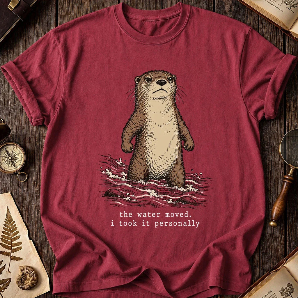 Water Moved Otter T-Shirt product image 4