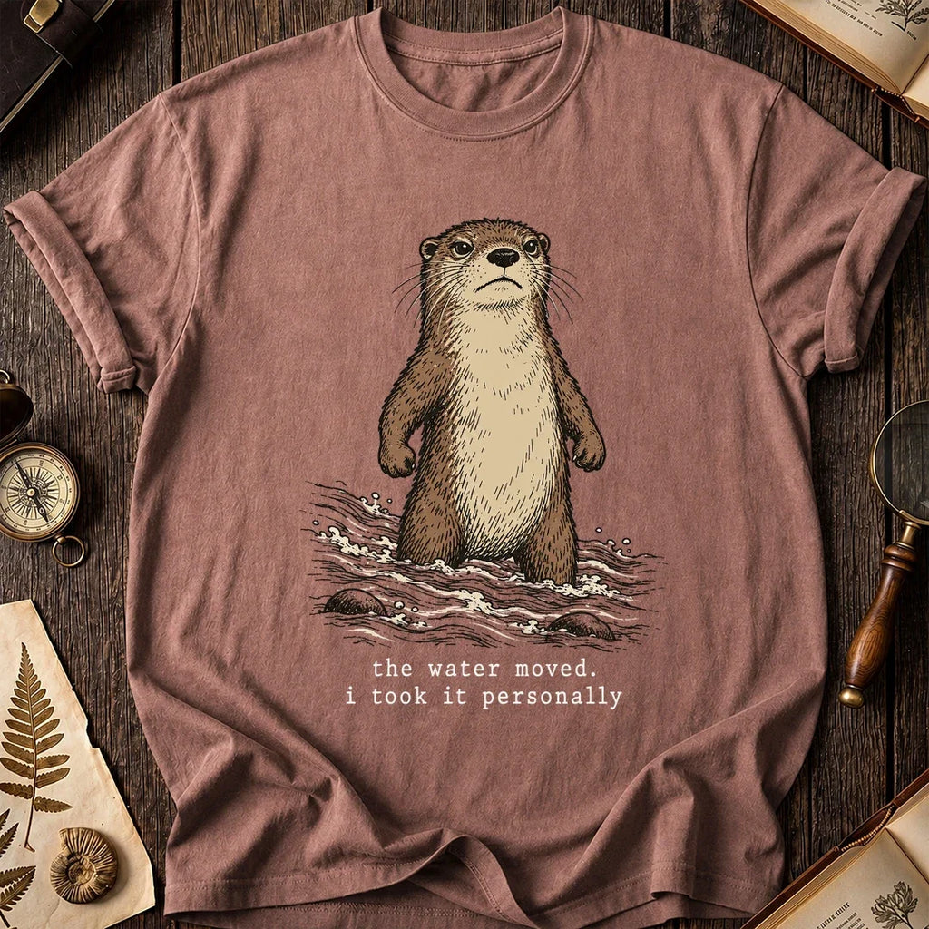 Water Moved Otter T-Shirt product image 8