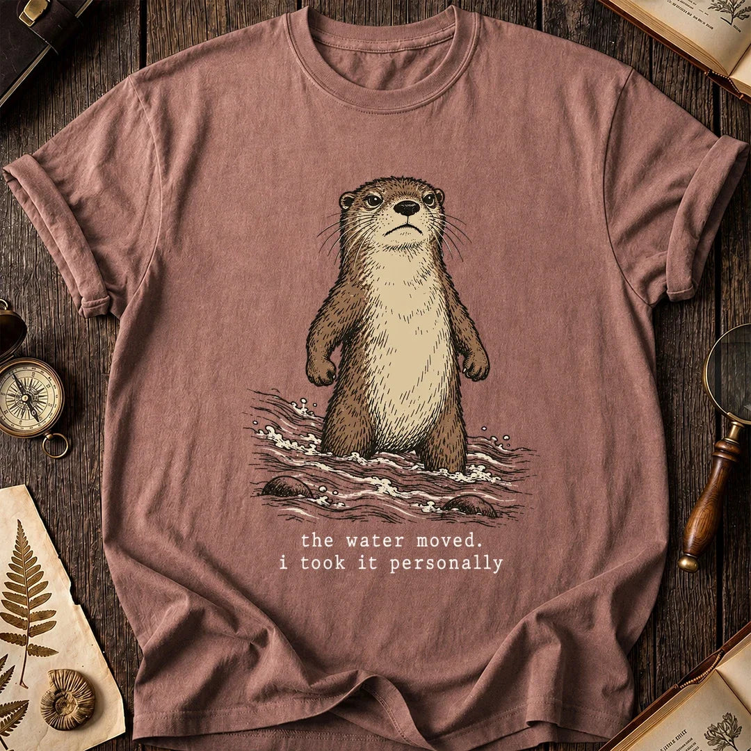 Water Moved Otter T-Shirt product image 8