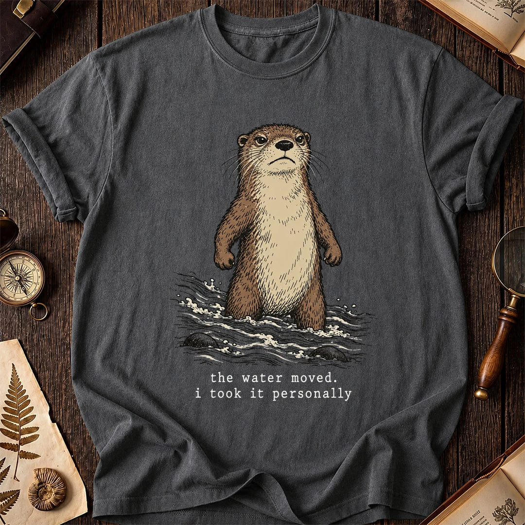 Water Moved Otter T-Shirt product image 6