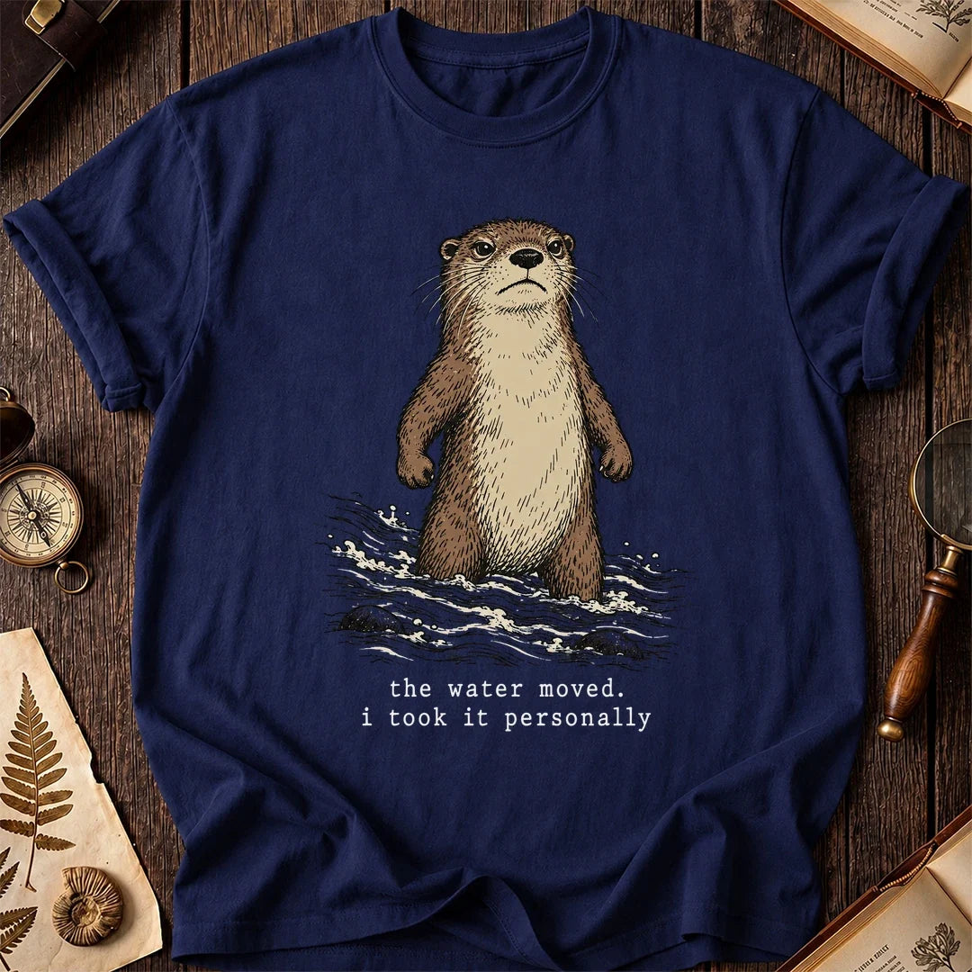 Water Moved Otter T-Shirt product image 7