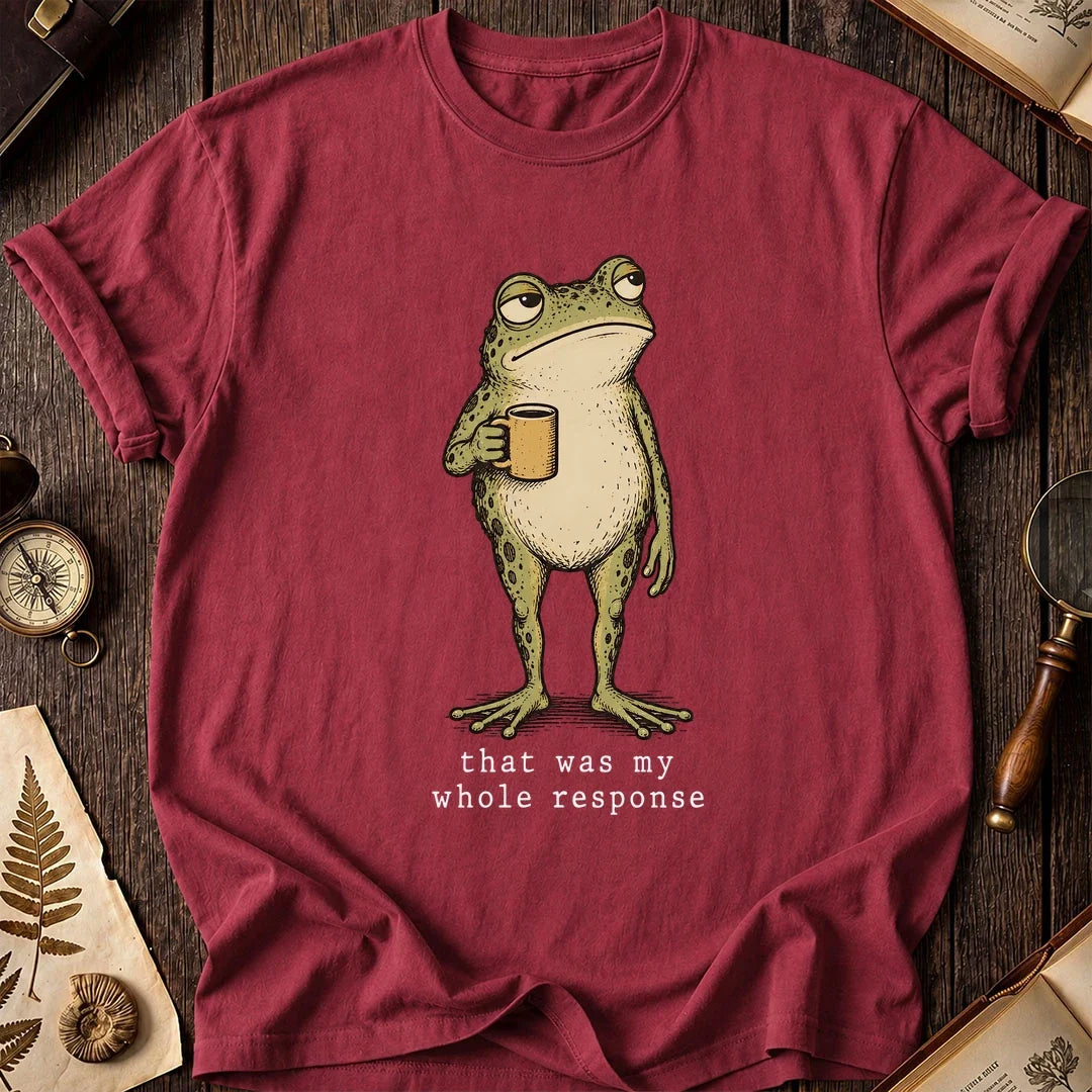 Whole Response Frog T-Shirt product image 5