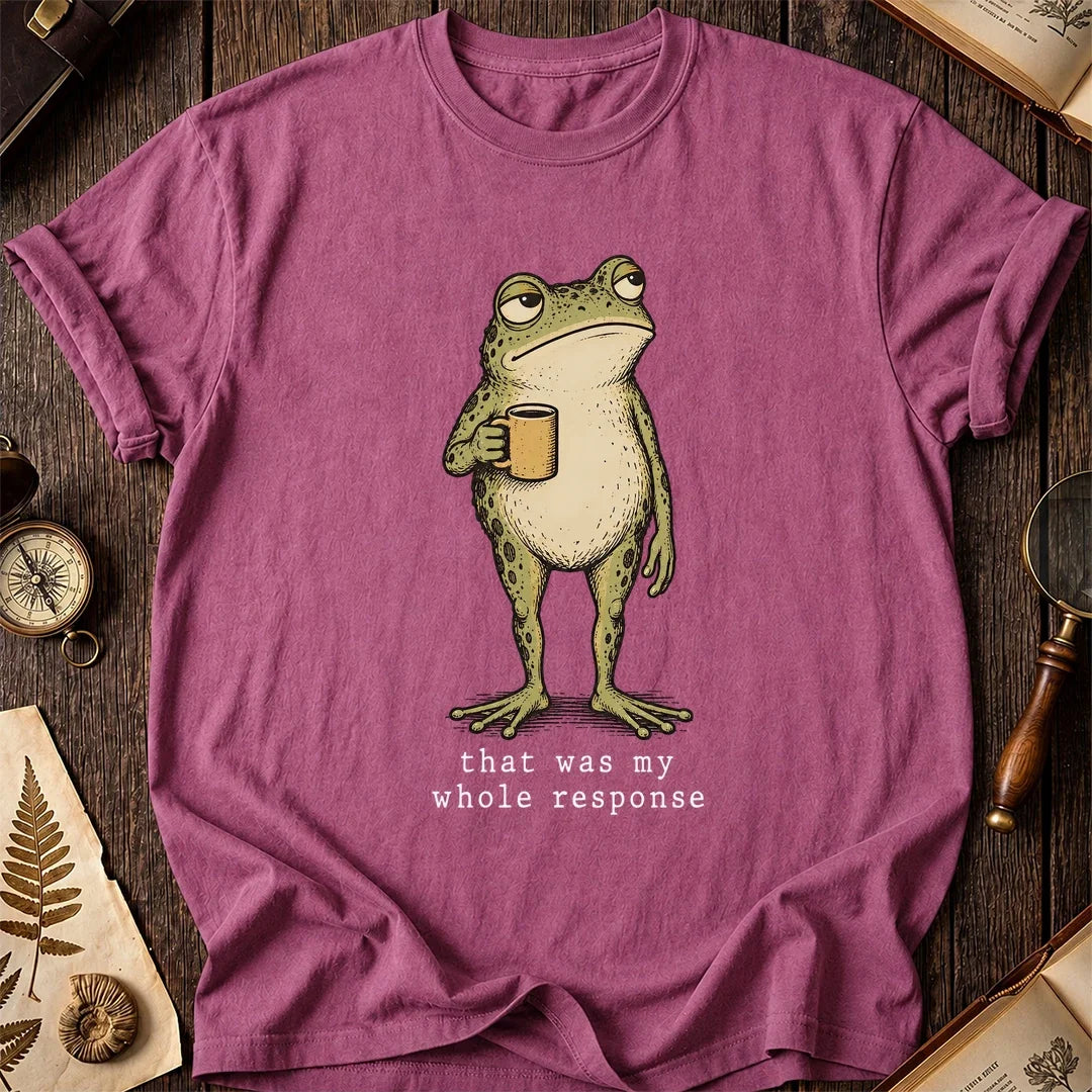 Whole Response Frog T-Shirt product image 2