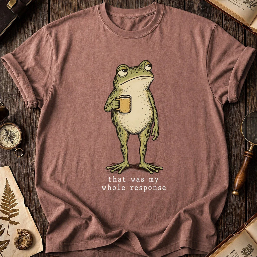 Whole Response Frog T-Shirt product image 8